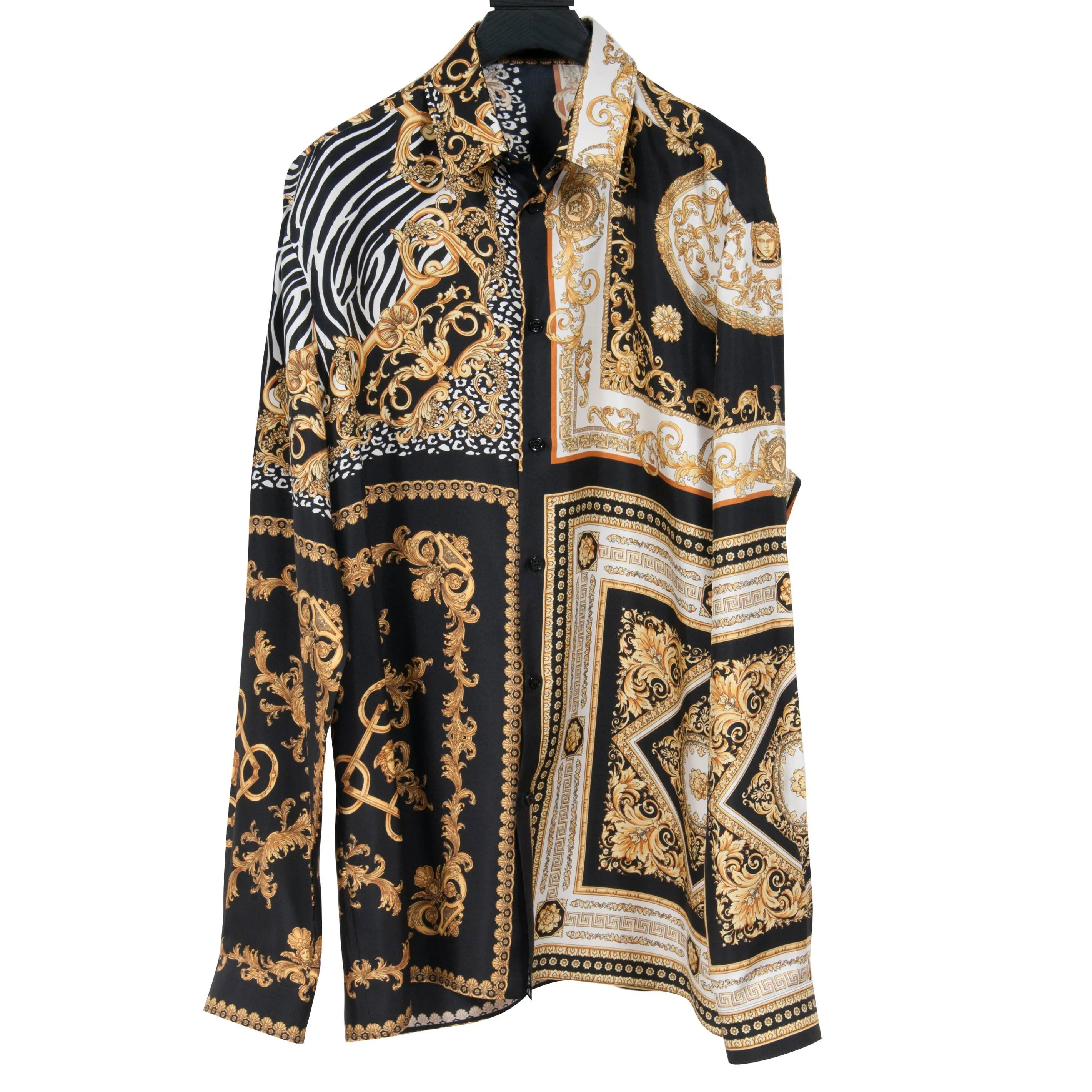 Barocco Printed Silk Shirt