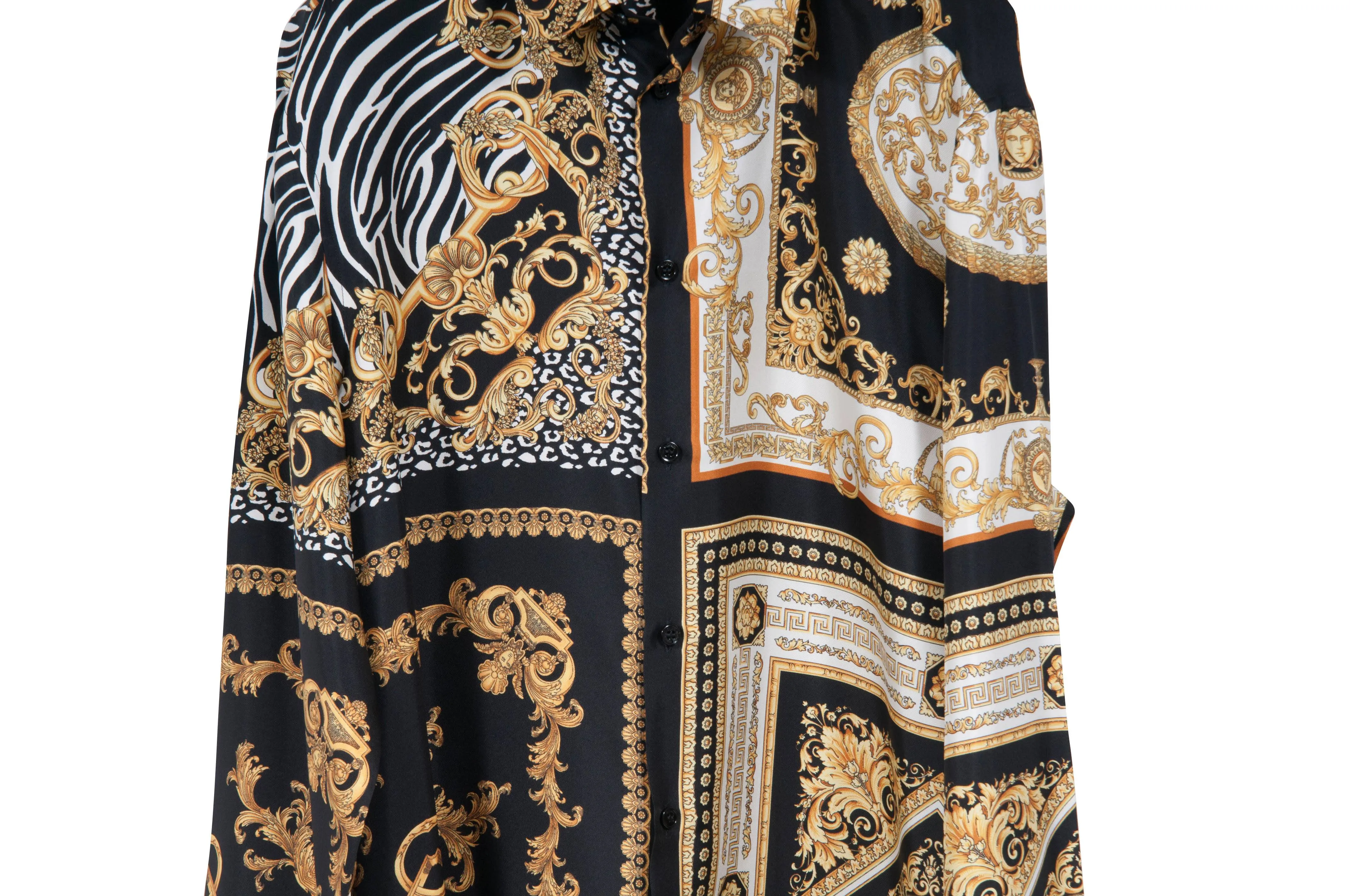 Barocco Printed Silk Shirt