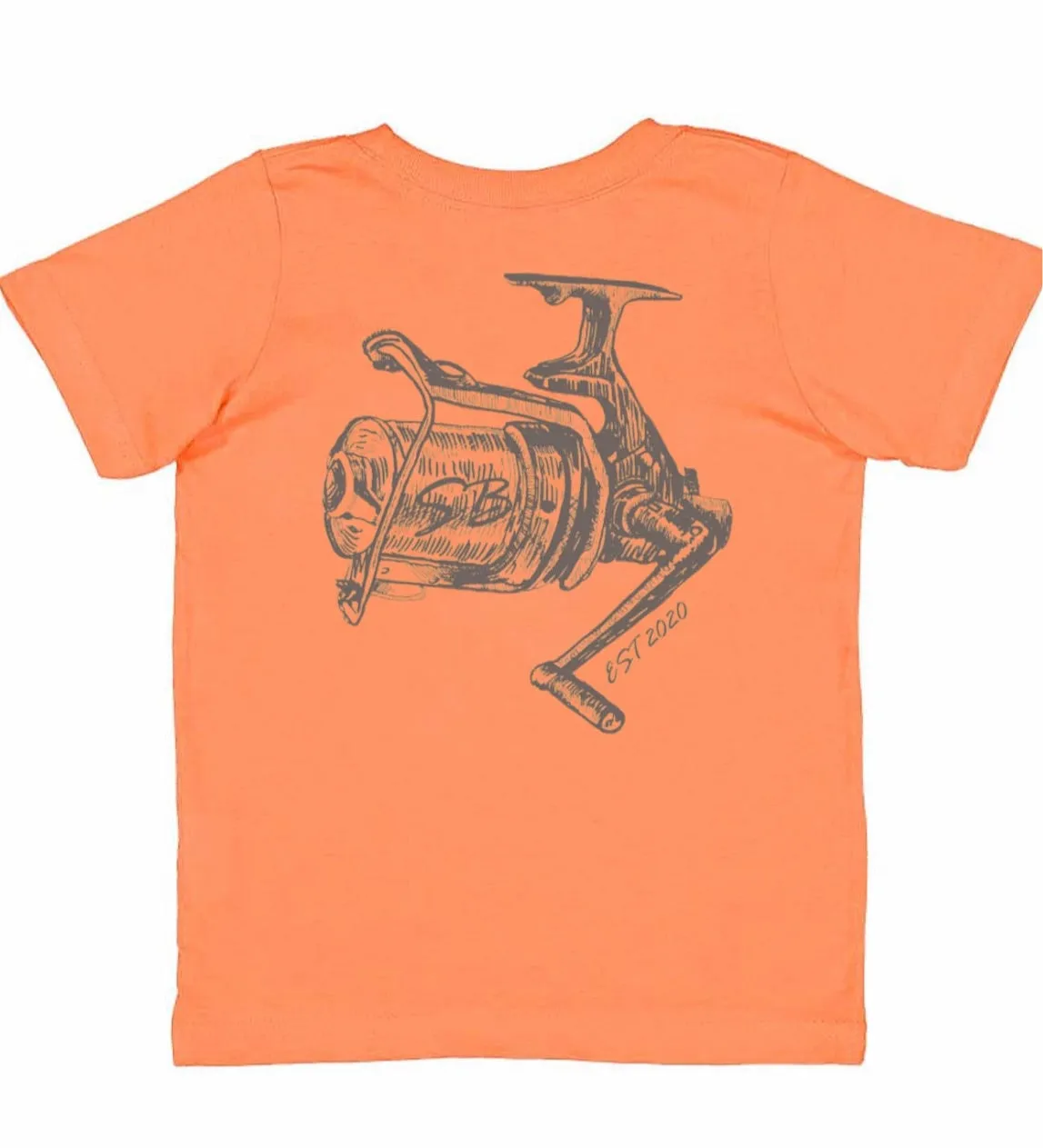 Fishing Rod Boys Short Sleeve Shirt
