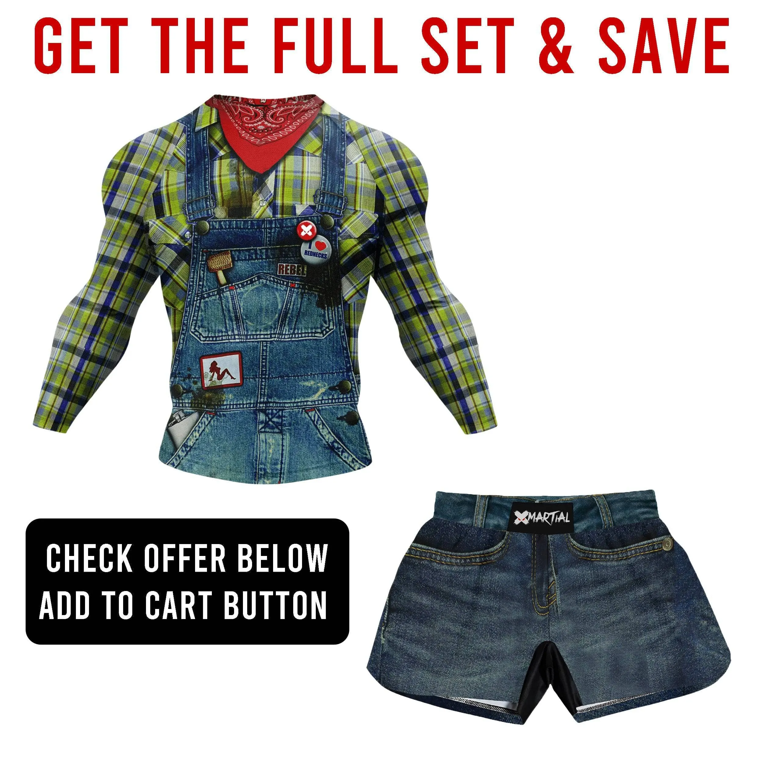 Hillbilly 2.0 Hybrid BJJ/MMA Shorts