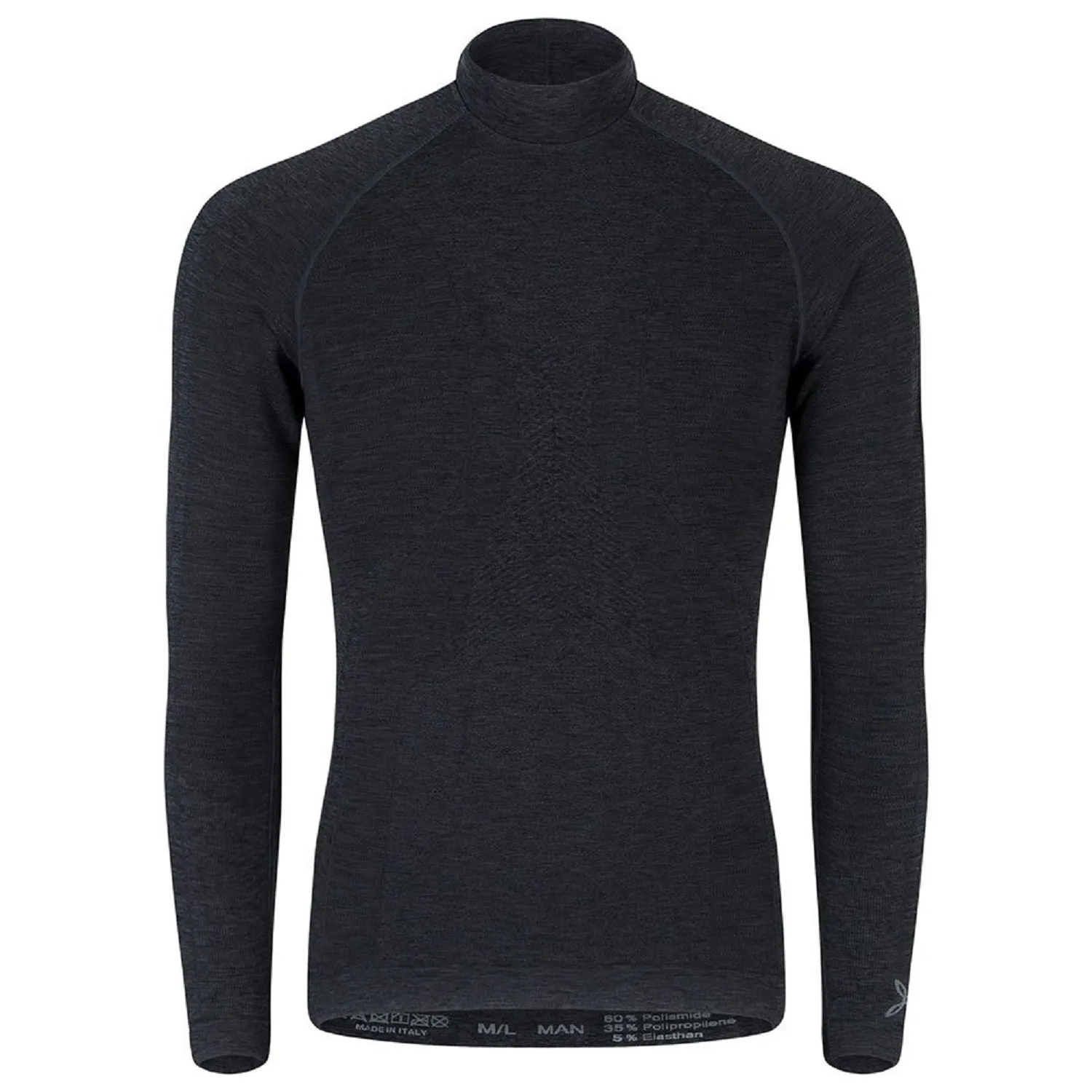 MONTURA SEAMLESS HEAT MAGLIA UNISEX INTIMA TRASPIRANTE - NERO