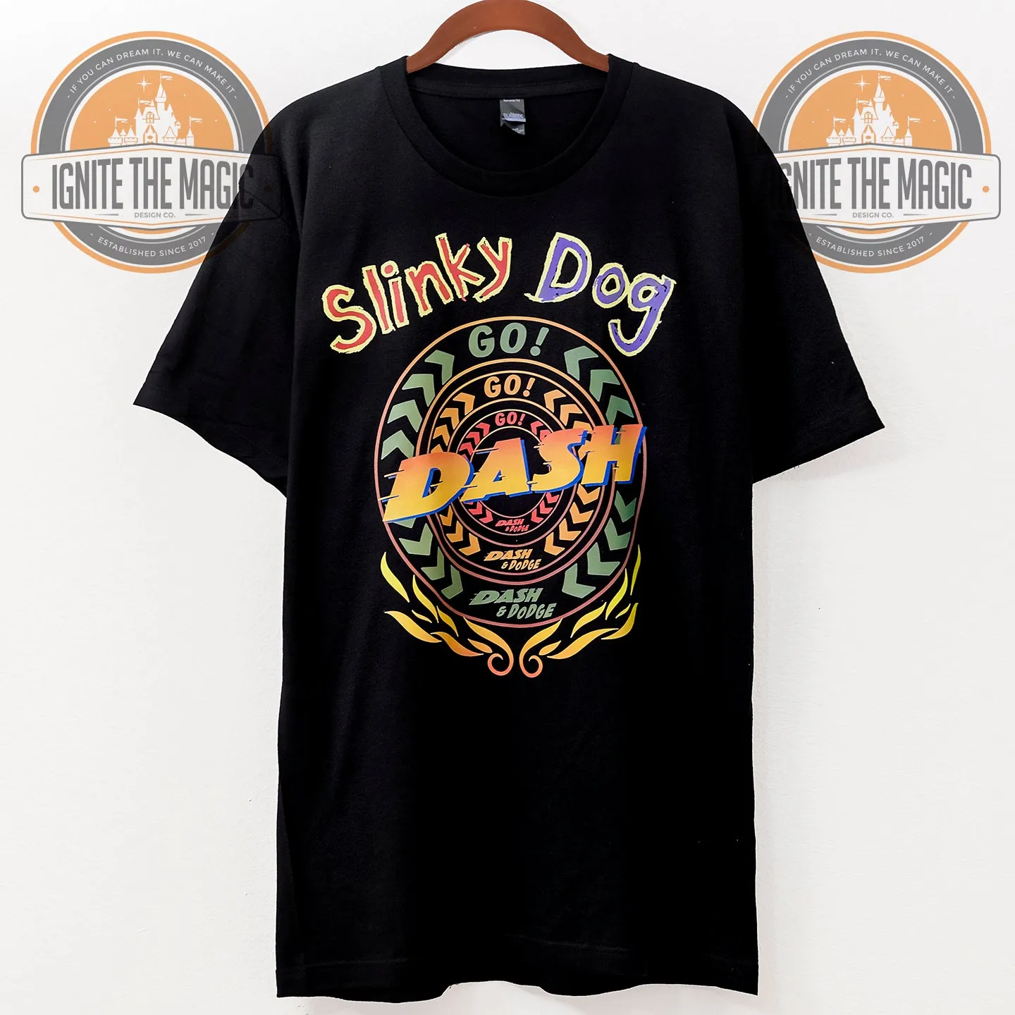 Slinky Dash - Unisex Tees   Tanks, Women's Flowy   Muscle Tanks