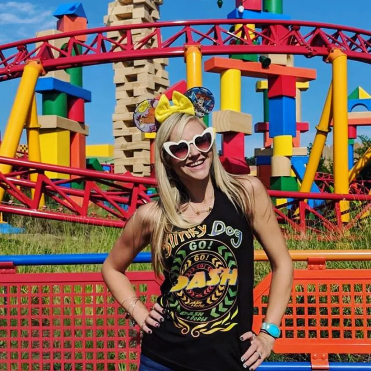 Slinky Dash - Unisex Tees   Tanks, Women's Flowy   Muscle Tanks